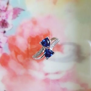 LNWOT Kay Jewelers Real Sapphire & Diamonds…